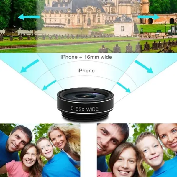 Cell Phone Camera Lens Kit,11 in 1 Super Wide Angle+ Macro+ Fisheye Lens +Telephoto+ CPL+3/6 Kaleidoscope+Starburst/Radial/Soft/Flow Filter Lens Compatible for iPhone X/8/7/6s/6 Plus, Samsung,Android - Image 7