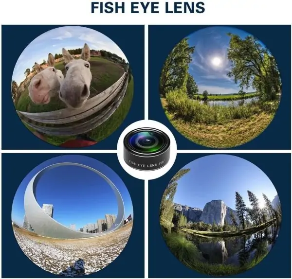 Cell Phone Camera Lens Kit,11 in 1 Super Wide Angle+ Macro+ Fisheye Lens +Telephoto+ CPL+3/6 Kaleidoscope+Starburst/Radial/Soft/Flow Filter Lens Compatible for iPhone X/8/7/6s/6 Plus, Samsung,Android - Image 6