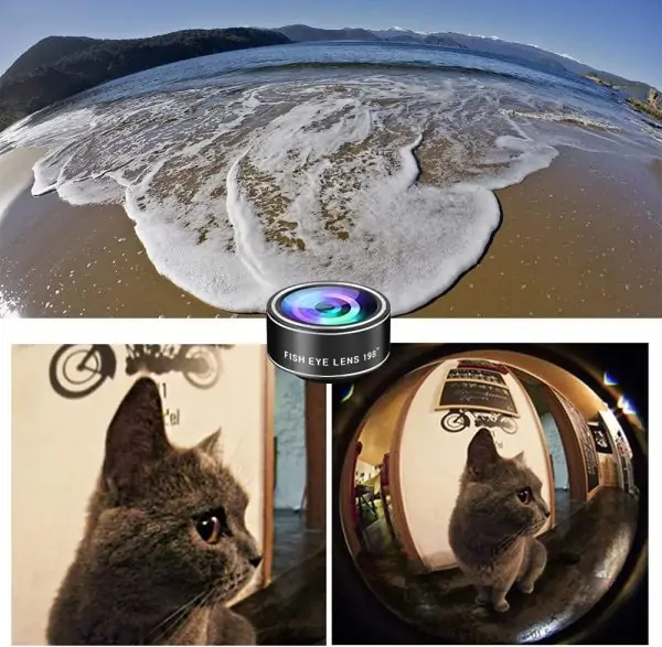 Phone Camera Lens Kit, 11 in 1 Cellphone Lens Kit for iPhone and Android, 0.63X Wide Angle+15X Macro+ 198°Fisheye+Telephoto+CPL/Flow/Radial/Star/Soft Filter+Kaleidoscope Lens - Image 6